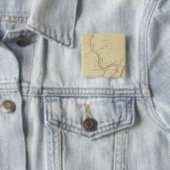 Badge Carré 5 Cm Allegheny (En situation)