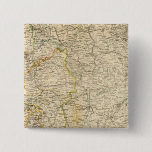 Badge Carré 5 Cm Allemagne 2