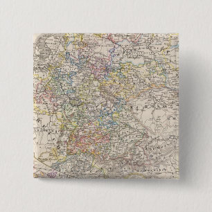 Badge Carré 5 Cm Allemagne de 1649 à 1792