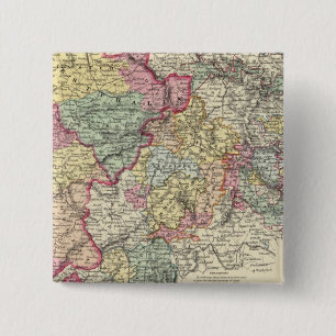 Badge Carré 5 Cm Allemagne occidentale 2