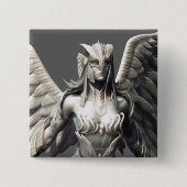 Badge Carré 5 Cm Alternate de Hawkgirl (Devant)