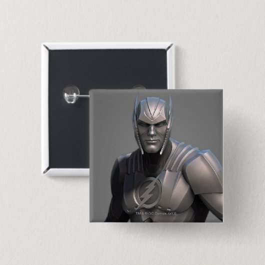 Badge Carré 5 Cm Alternate Flash (Devant & derrière)