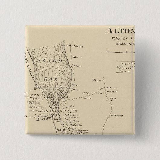 Badge Carré 5 Cm Alton (Devant)