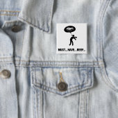 Badge Carré 5 Cm Amant de boeuf (En situation)