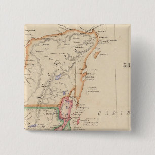 Badge Carré 5 Cm Amérique centrale 3