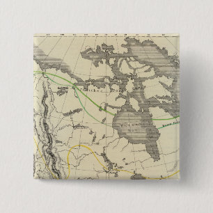 Badge Carré 5 Cm Amérique du Nord 11