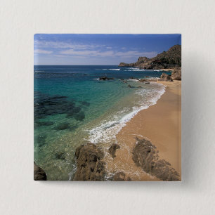 Badge Carré 5 Cm Amérique du Nord, Mexique, Basse Californie du Su