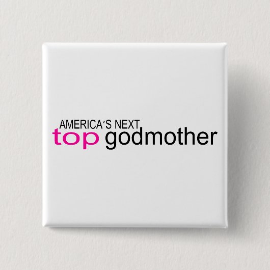 Badge Carré 5 Cm Amérique Next Top Gomère (Devant)