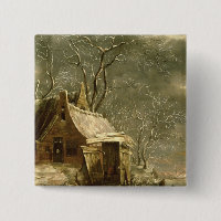 Amsterdam, scène d'hiver, XVIIème siècle
