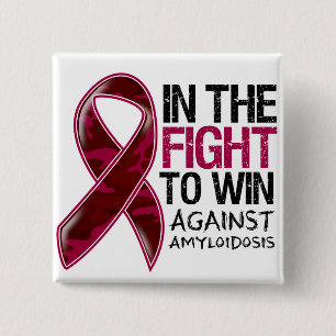 Badge Carré 5 Cm Amylose - combat à gagner