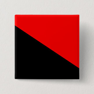 Badge Carré 5 Cm Anarchiste, drapeau politique de la Colombie