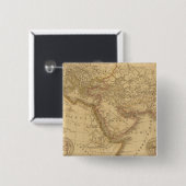 Badge Carré 5 Cm Ancienne carte (Devant & derrière)