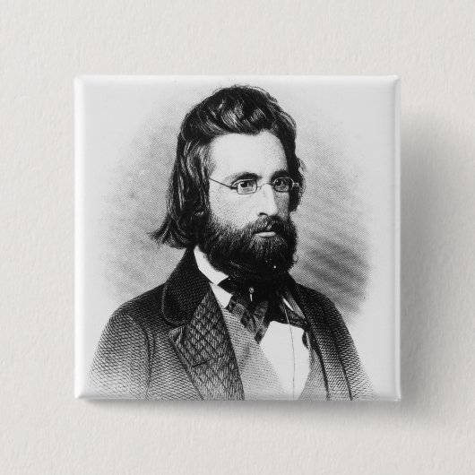 Badge Carré 5 Cm Andrew Jackson (Devant)