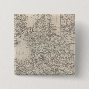 Badge Carré 5 Cm Angleterre 10