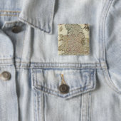 Badge Carré 5 Cm Angleterre et Pays de Galles 2 (En situation)