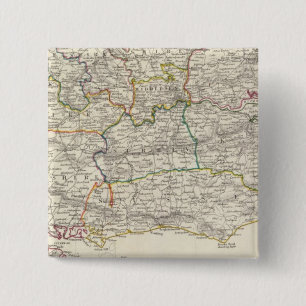 Badge Carré 5 Cm Angleterre V