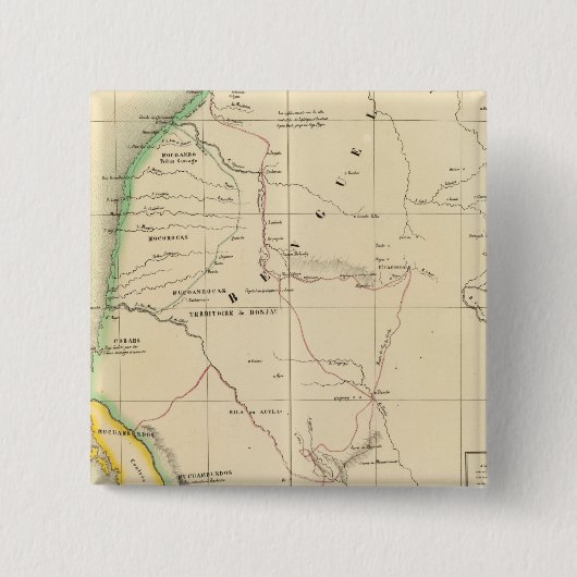 Badge Carré 5 Cm Angola, Namibie 44 (Devant)