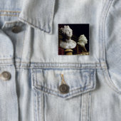 Badge Carré 5 Cm Anima Beata (En situation)