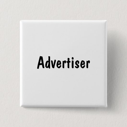 Badge Carré 5 Cm Annonceur (Devant)