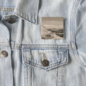 Badge Carré 5 Cm Antarctique 2 (En situation)