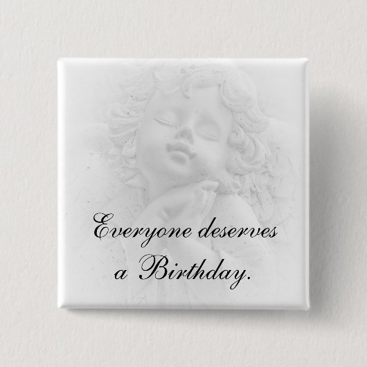 Badge Carré 5 Cm Anti-avortement (Devant)