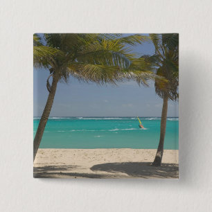 Badge Carré 5 Cm Antilles françaises, Guadaloupe, Marie, Galante 2