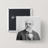 Badge Carré 5 Cm Anton Dvorak (Devant & derrière)