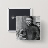 Badge Carré 5 Cm Antonio Vieira (Devant & derrière)