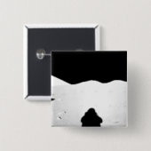 Badge Carré 5 Cm Apollo 17 panorama assemblé 2 (Devant & derrière)