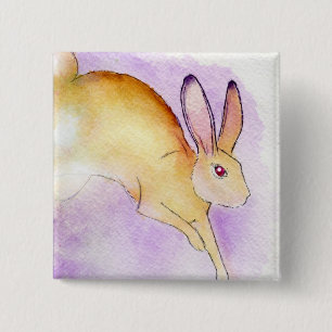 BADGE CARRÉ 5 CM APPEL DU SAUVAGE