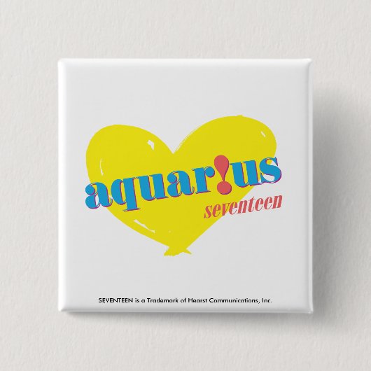 Badge Carré 5 Cm Aquarius 3 (Devant)