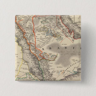 Badge Carré 5 Cm Arabie saoudite