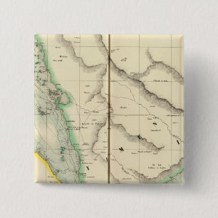 Badge Carré 5 Cm Arabie saoudite, Asie 100