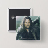 Badge Carré 5 Cm Aragorn intense (Devant & derrière)