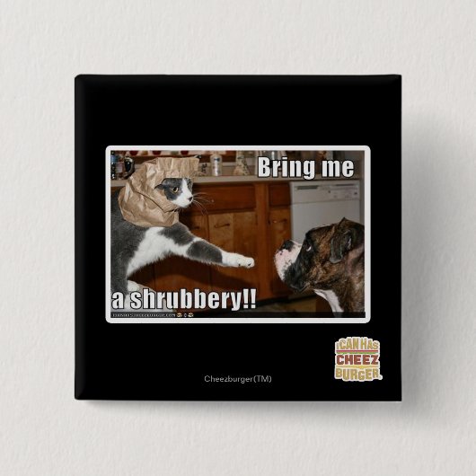 Badge Carré 5 Cm Arbre (Devant)