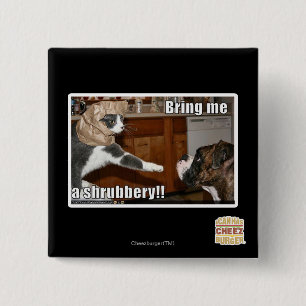 Badge Carré 5 Cm Arbre