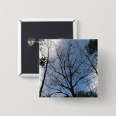 Badge Carré 5 Cm Arbre (Devant & derrière)