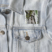 BADGE CARRÉ 5 CM ARBRE ARRIÈRE (En situation)