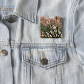 BADGE CARRÉ 5 CM ARBRES (En situation)