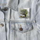 BADGE CARRÉ 5 CM ARBRES (En situation)