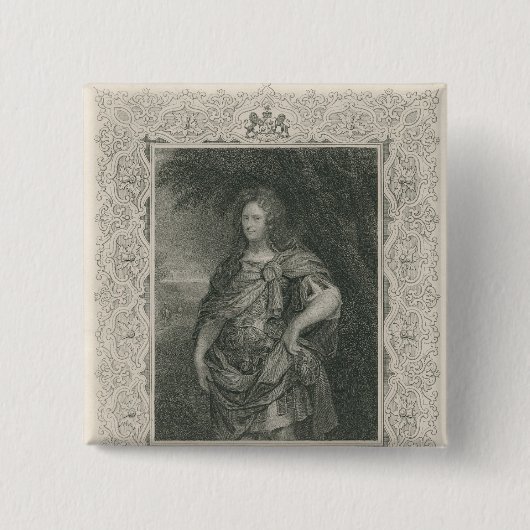 Badge Carré 5 Cm Archibald Campbell (Devant)