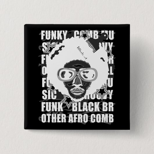 BADGE CARRÉ 5 CM ARFO-W (Devant)