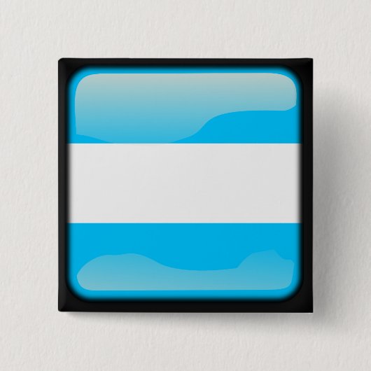 Badge Carré 5 Cm Argentin poli (Devant)