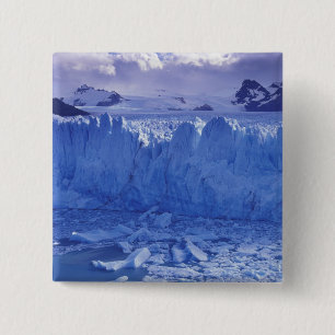 Badge Carré 5 Cm Argentine, Patagonie, Parc National los
