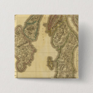 Badge Carré 5 Cm Argyllshire du Nord 2