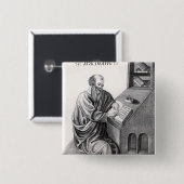 Badge Carré 5 Cm Aristote (Devant & derrière)