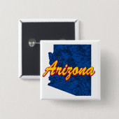 Badge Carré 5 Cm Arizona (Devant & derrière)