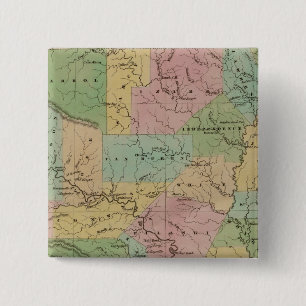 Badge Carré 5 Cm Arkansas 4