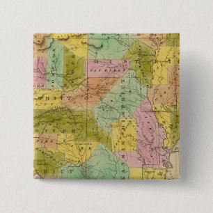 Badge Carré 5 Cm Arkansas 9