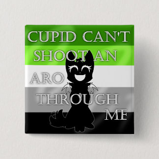 Badge Carré 5 Cm Aro Pin hybride